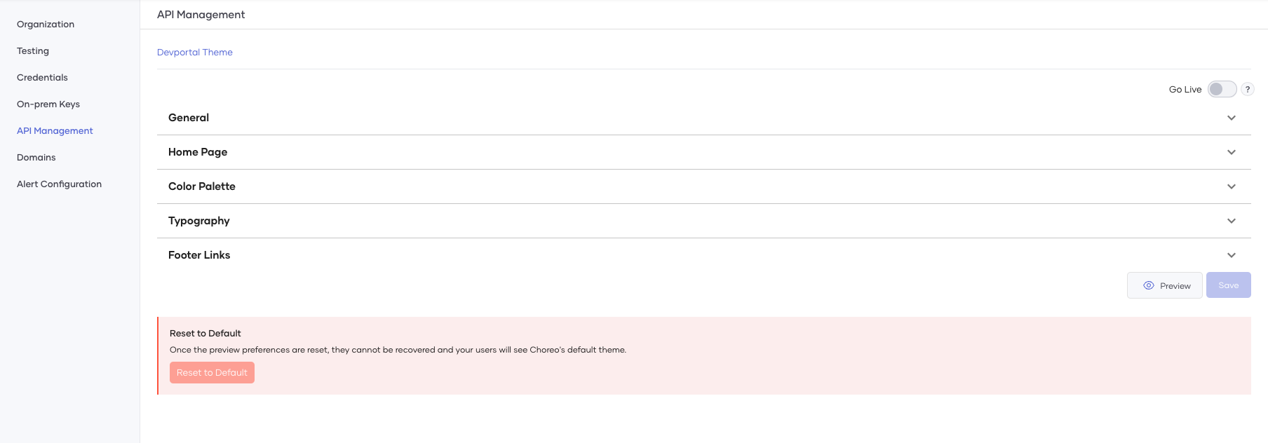 Access Devportal theme
